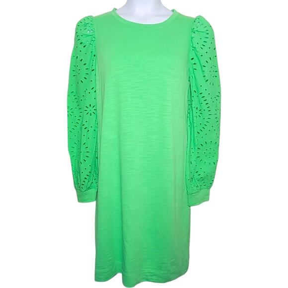 Lilly Pulitzer Jasona Dress In Cabana Green New With Tag Size Large - Picture 2 of 6